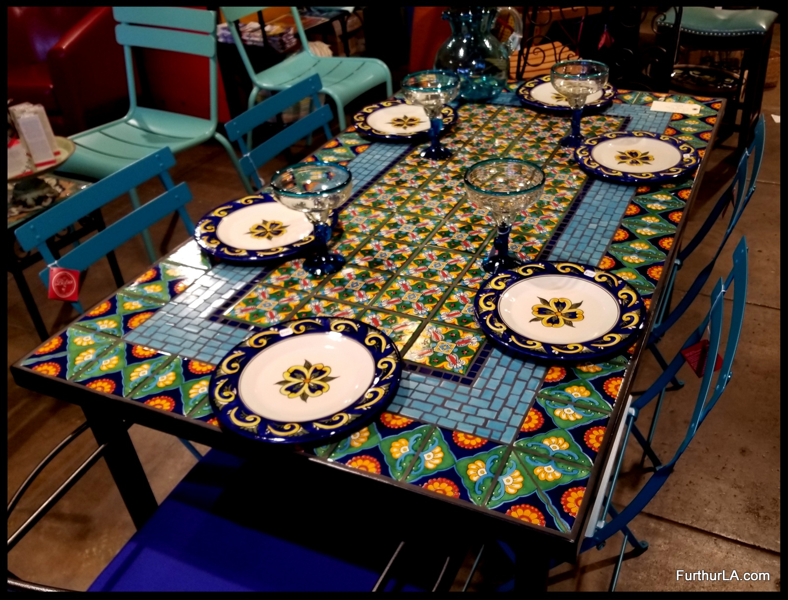 Furthur Wholesale Mosaic Dining Tables