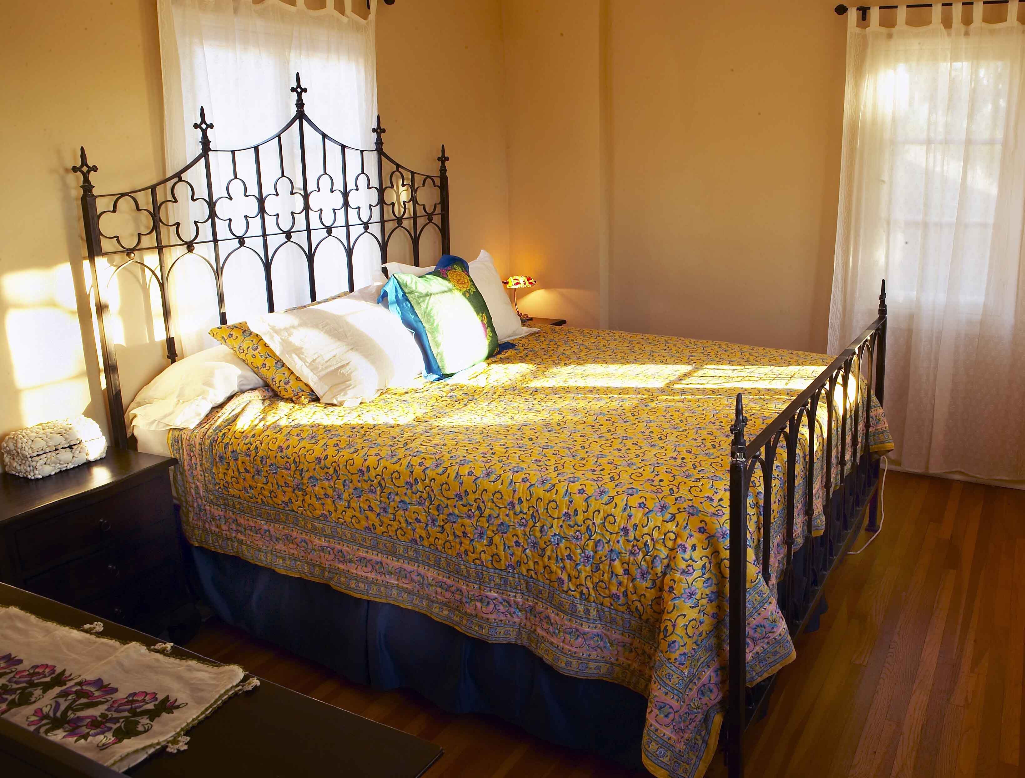 Wrought Iron Bed Ideas - We Love Metal Bed Frames : See more ideas about iron bed, wrought iron beds, bed.