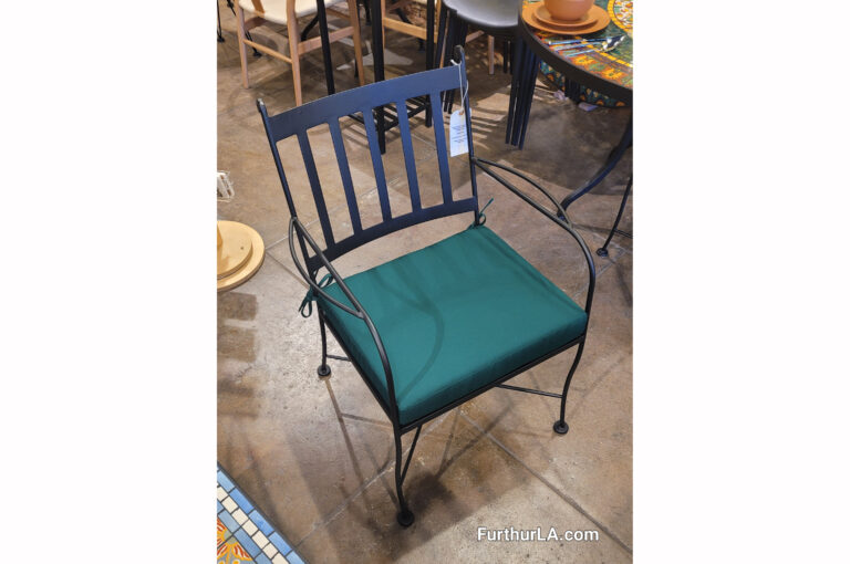 outdoor wrought iron patio chair