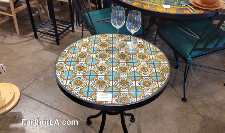 tile top patio table outdoor furniture