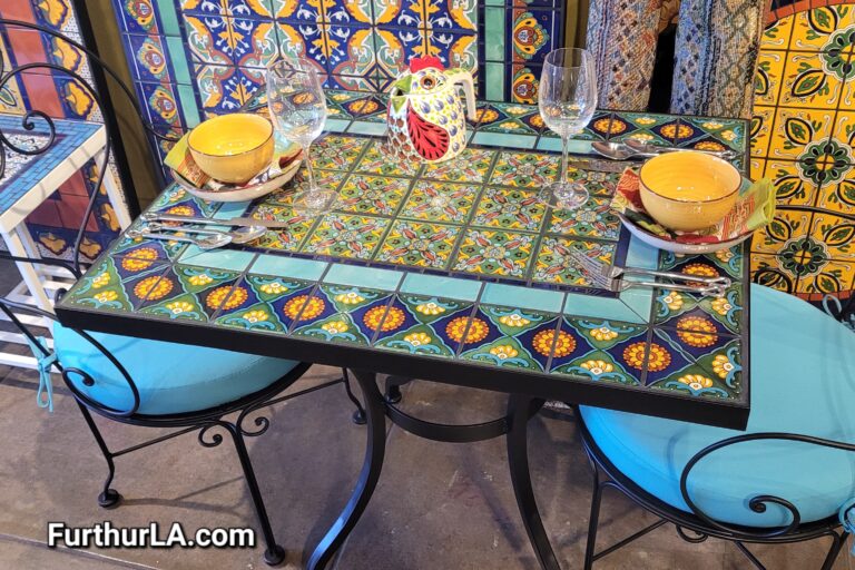 Tile kitchen or outdoor patio table