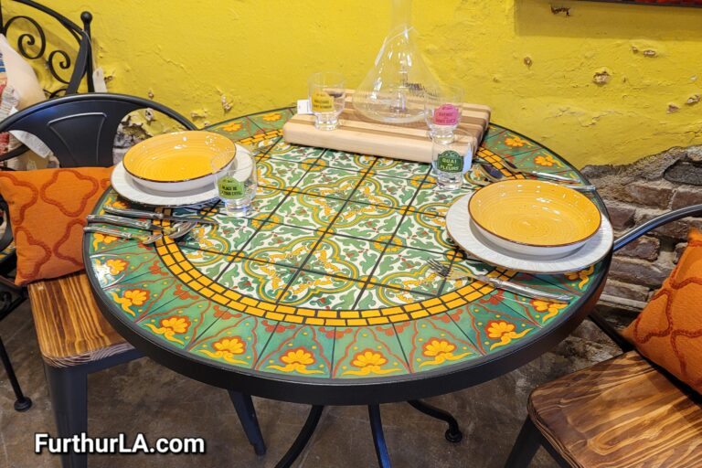 tile top kitchen or outdoor patio table